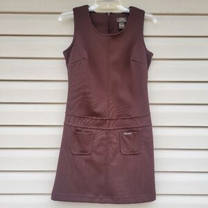 Guess Sheath Dress Brown pullover size Small
